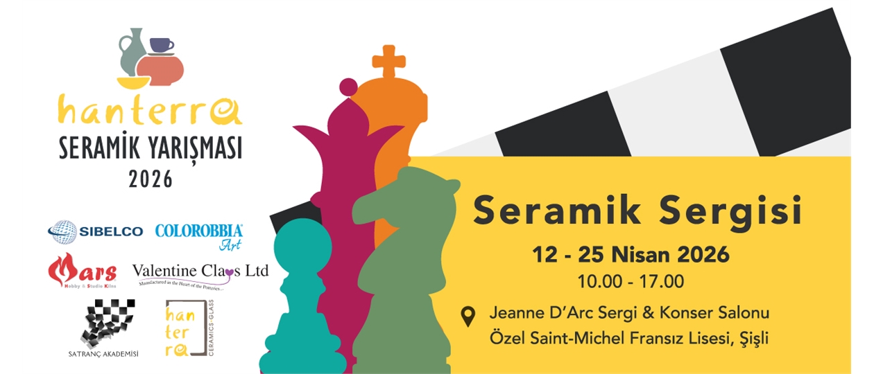 hanterra seramik yarışması 2026  sergi poster