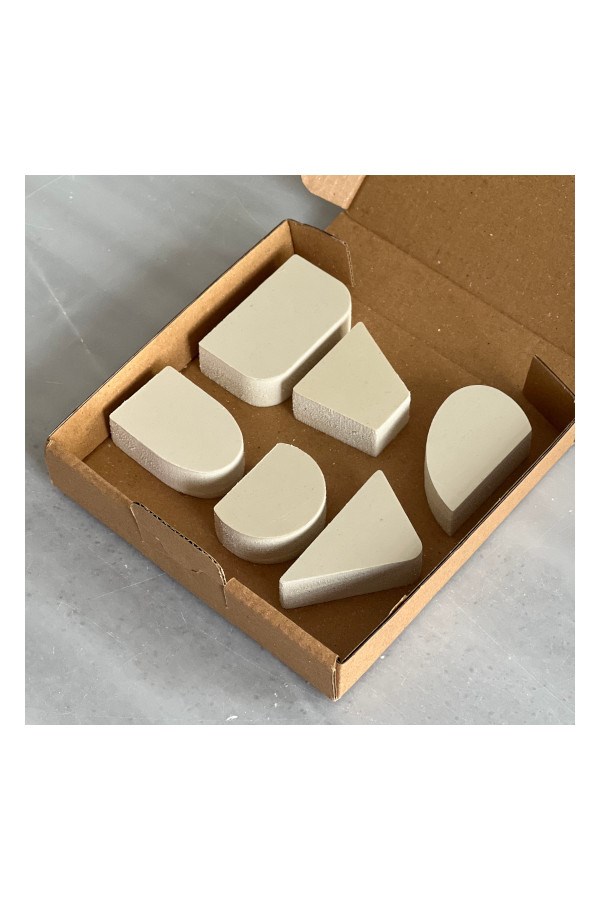 Kulp Şablon Seti - Mini 6'lı setPedestal - Kulp Şablon Seti - 6'lı set